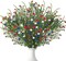 4th of July Artificial Red White Blue Flowers – 2 Bundles, 19.7 Inch Patriotic Silk Daisy Wildflowers for Independence Day, Memorial Day, Party & Indoor Home Table Décor